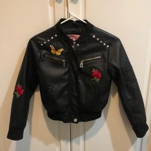 Urban Republic girls leather jacket